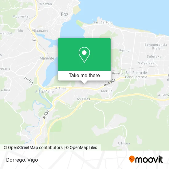 mapa Dorrego