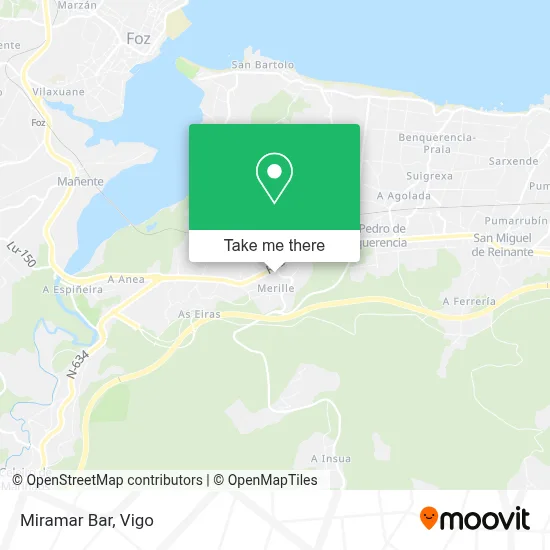 Bar Miramar map