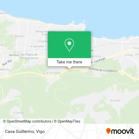 Casa Guillermo map