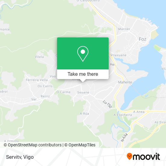 Servitv map