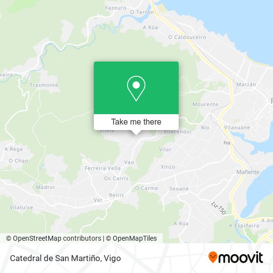 Catedral de San Martiño map