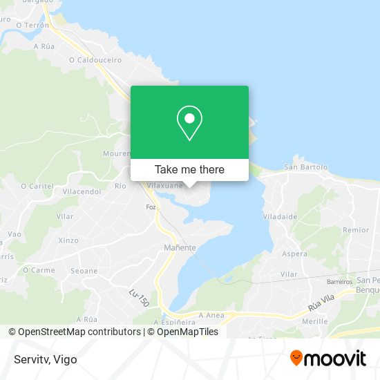 Servitv map