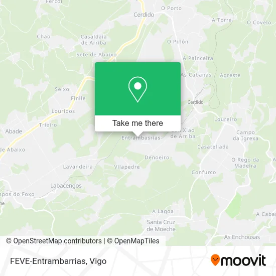 FEVE-Entrambarrias map