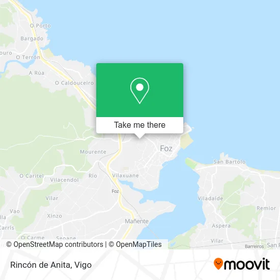 Rincón de Anita map