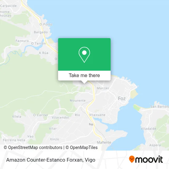 Amazon Counter-Estanco Forxan map