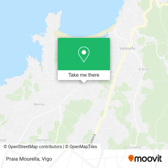 Praia Mourella map