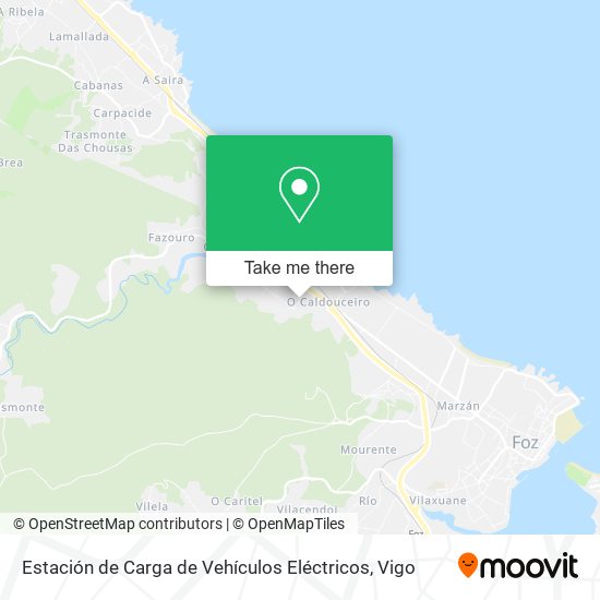 Estación de Carga de Vehículos Eléctricos map