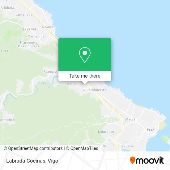 Labrada Cocinas map