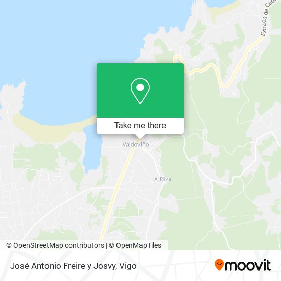 José Antonio Freire y Josvy map