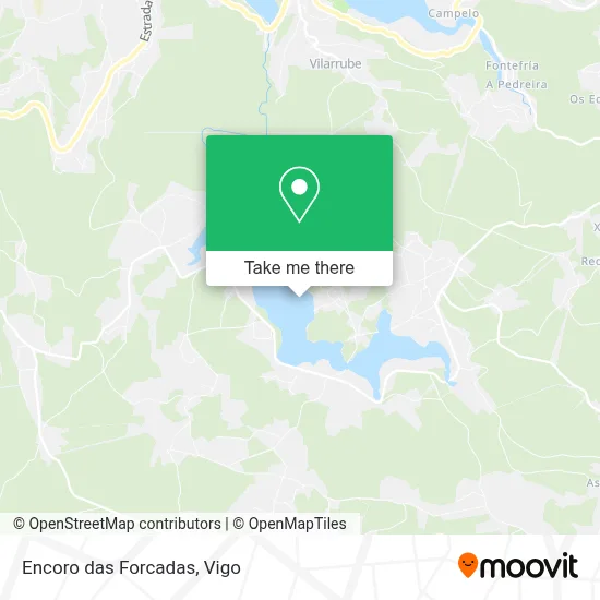 Encoro das Forcadas map