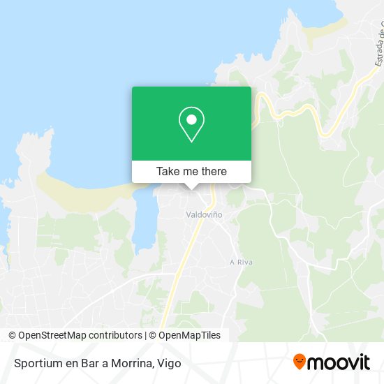 mapa Sportium en Bar a Morrina