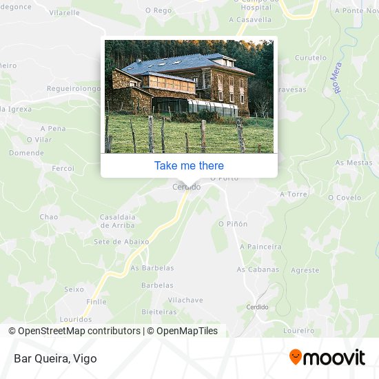 Bar Queira map