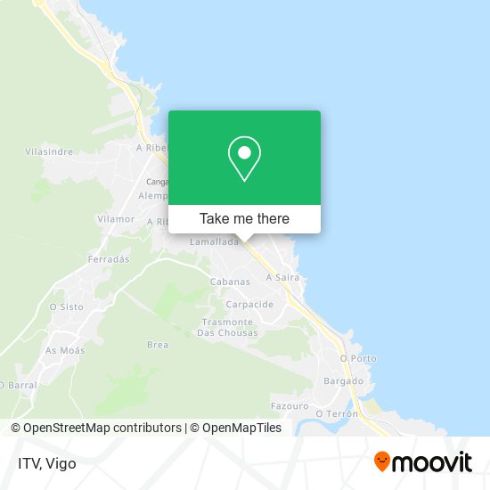 mapa ITV