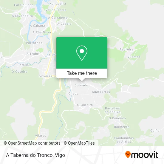 A Taberna do Tronco map