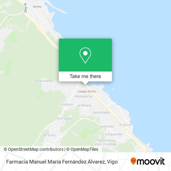 Farmacia Manuel María Fernández Álvarez map