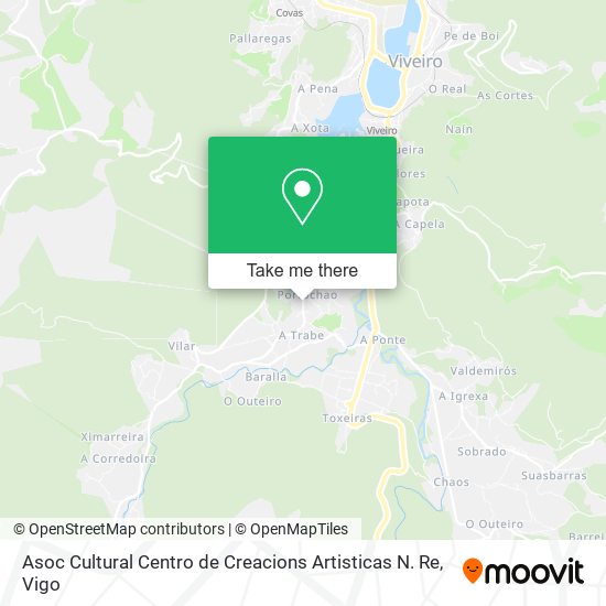 mapa Asoc Cultural Centro de Creacions Artisticas N. Re