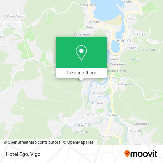 Hotel Ego map