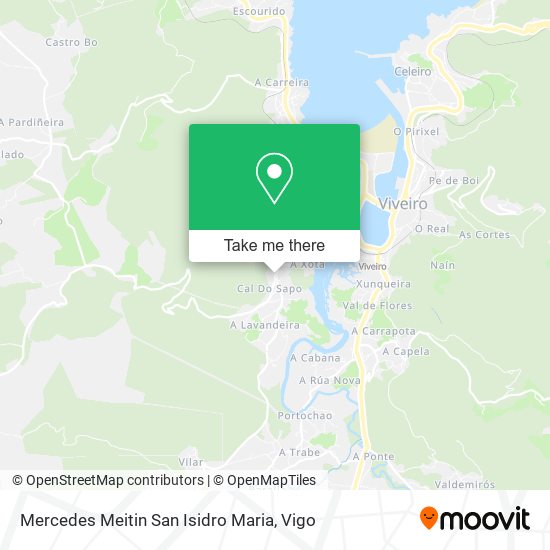 Mercedes Meitin San Isidro Maria map