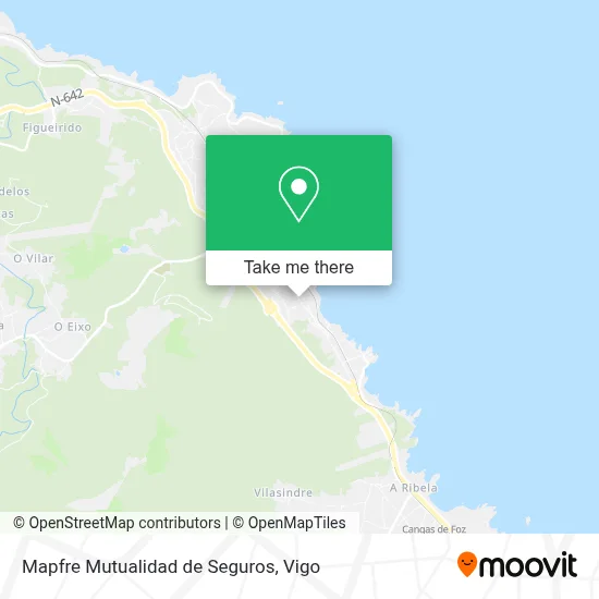 Mapfre Mutualidad de Seguros map