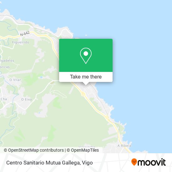 Centro Sanitario Mutua Gallega map