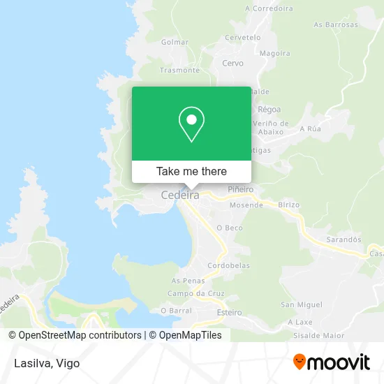 Lasilva map
