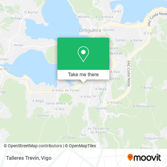 Talleres Trevin map