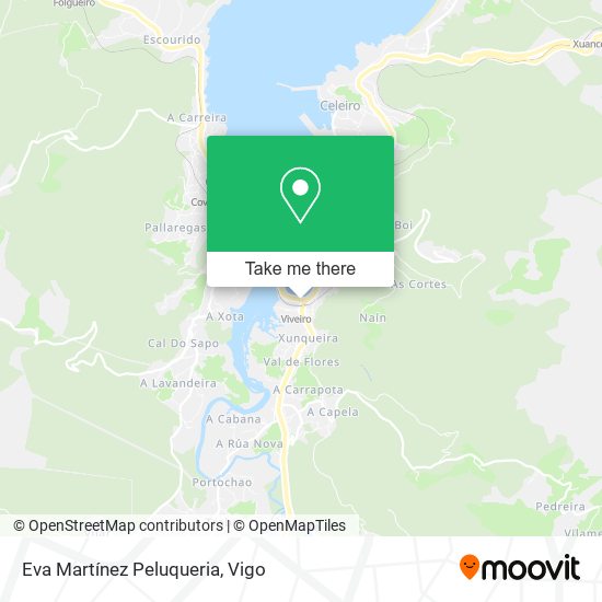 Eva Martínez Peluqueria map