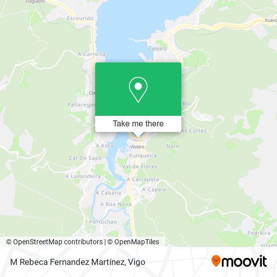 M Rebeca Fernandez Martínez map