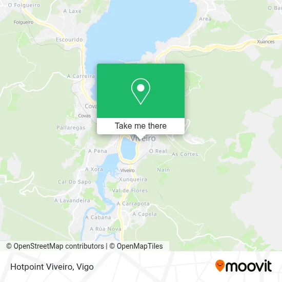 Hotpoint Viveiro map