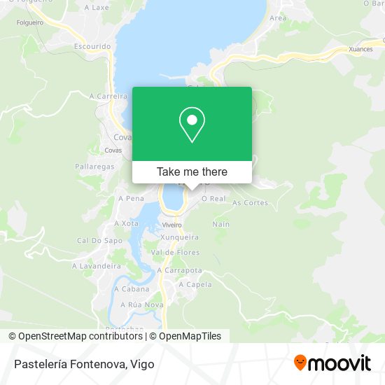 Pastelería Fontenova map