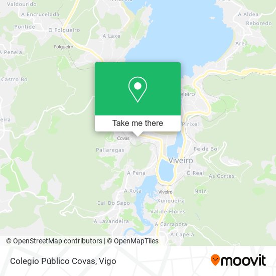 Colegio Público Covas map