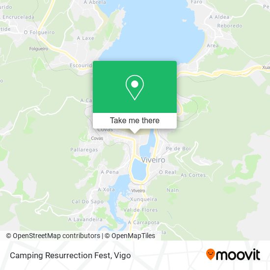 Camping Resurrection Fest map