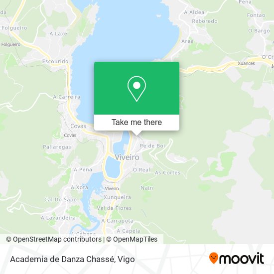 Academia de Danza Chassé map