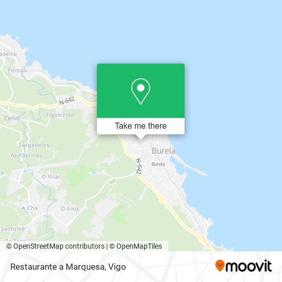 mapa Restaurante a Marquesa