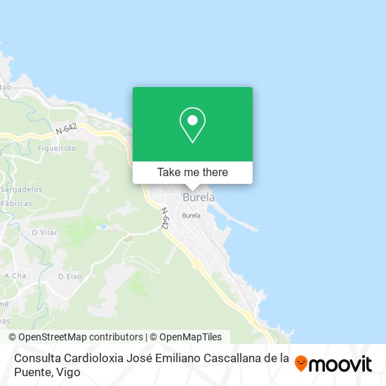 Consulta Cardioloxia José Emiliano Cascallana de la Puente map