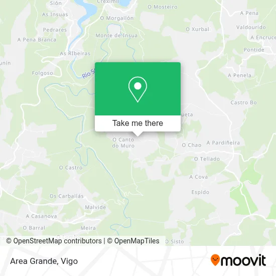 Area Grande map