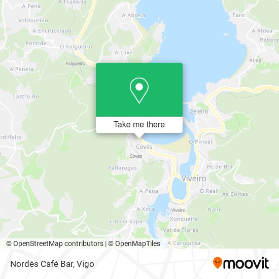 Nordés Café Bar map