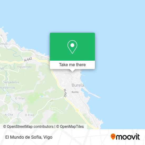 El Mundo de Sofía map