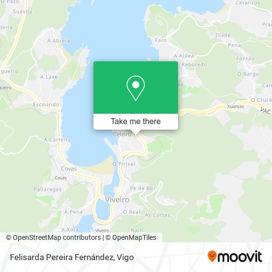 Felisarda Pereira Fernández map