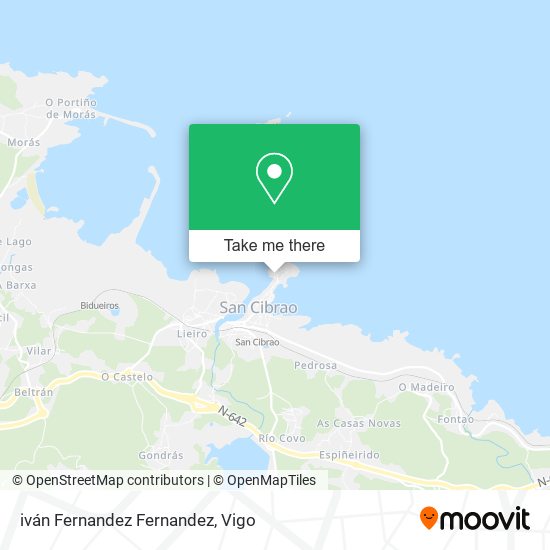 iván Fernandez Fernandez map