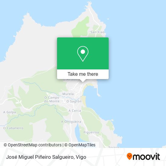 José Miguel Piñeiro Salgueiro map