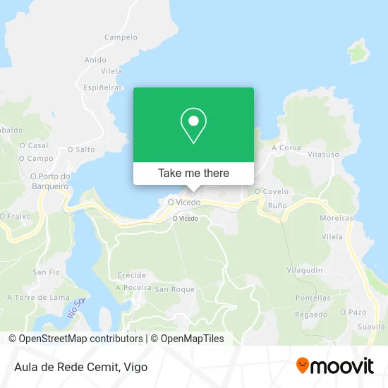 Aula de Rede Cemit map