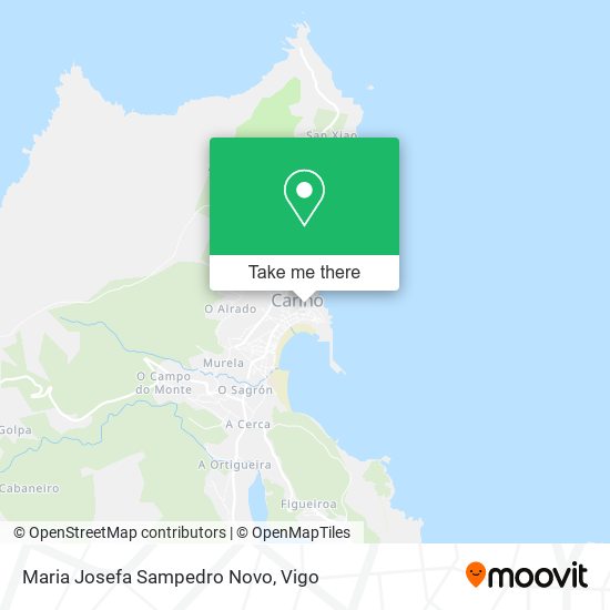 Maria Josefa Sampedro Novo map