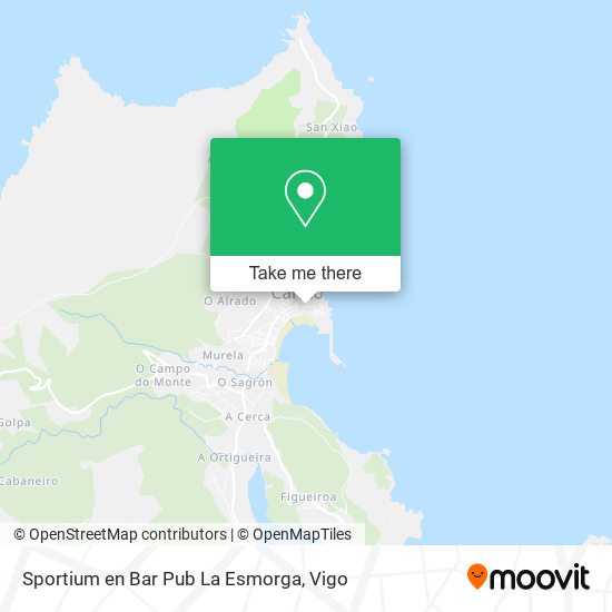 mapa Sportium en Bar Pub La Esmorga