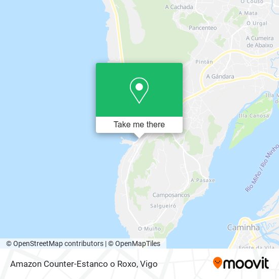 Amazon Counter-Estanco o Roxo map
