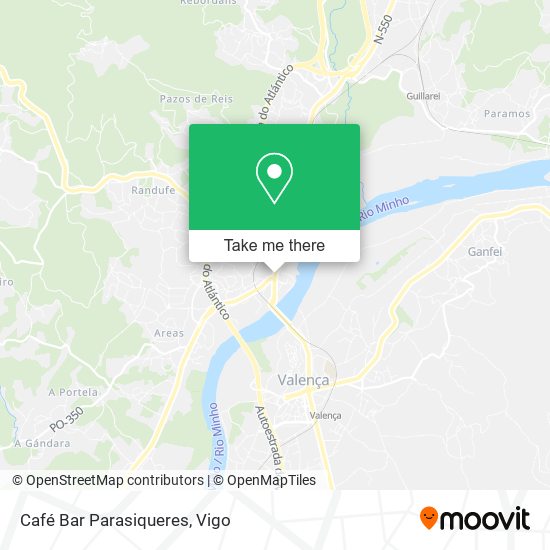 Café Bar Parasiqueres map
