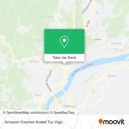 Amazon Counter-Avatel Tui map