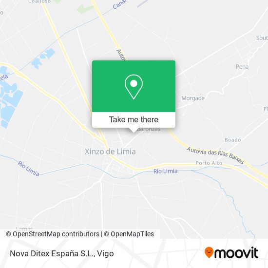 Nova Ditex España S.L. map