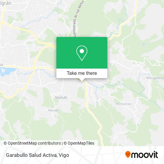 Garabullo Salud Activa map