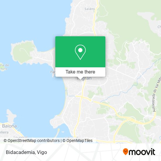 Bidacademia map